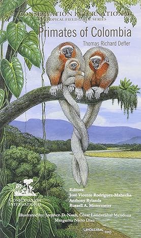 primates of colombia 1st edition thomas richard defler 1881173836, 978-1881173830