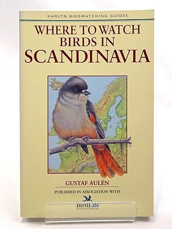 where to watch birds in scandinavia 1st edition johann stenlund 0600584593, 978-0600584599