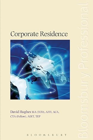corporate residence 1st edition david hughes 1847663699, 978-1847663696