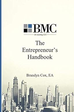 the entrepreneurs handbook 1st edition brandyn cox 1089771193, 978-1089771197