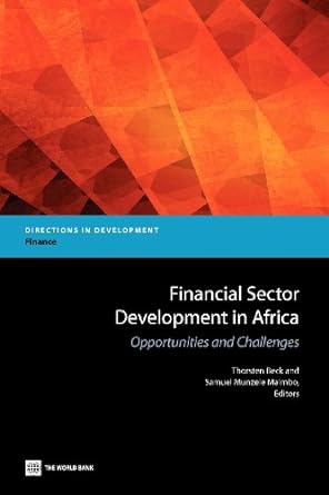 financial sector development in africa 1st edition thorsten beck ,samuel munzele maimbo 0821396285,