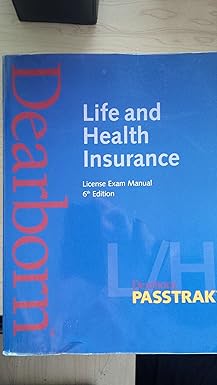 life and health insurance license exam manual 6th edition kaplan financial 0793196426, 978-0793196425