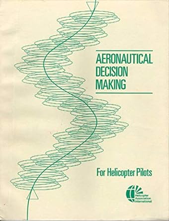 Aeronautical Decision Making For Helicopter Pilots