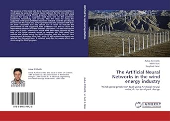 the artificial neural networks in the wind energy industry wind speed prediction tool using artificial neural