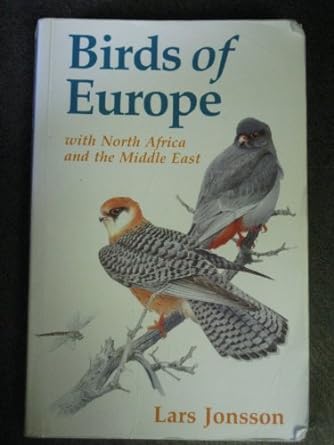 birds of europe the with north africa and the middle east 1st edition lars jonsson 0713644222, 978-0713644227