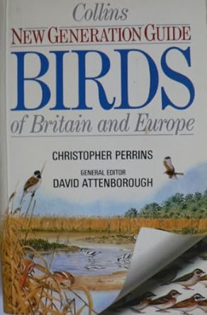 collins new generation guide to the birds of britain and europe 1st edition christopher m perrins 0002197693,