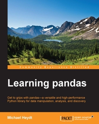 learning pandas get to grips with pandas a versatile and high performance python library for data