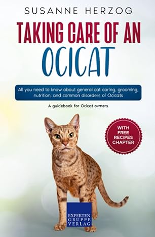 taking care of an ocicat all you need to know about general cat caring grooming nutrition and common