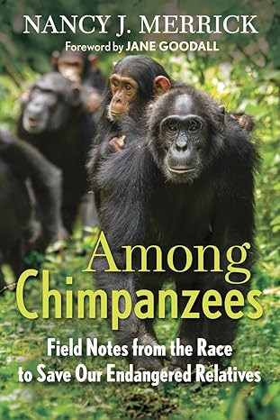 among chimpanzees field notes from the race to save our endangered relatives 1st edition nancy j merrick