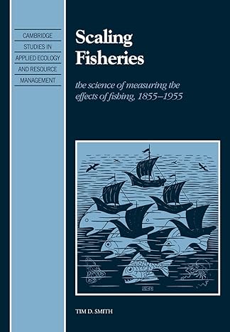 scaling fisheries the science of measuring the effects of fishing 1855 1955 1st edition tim d smith
