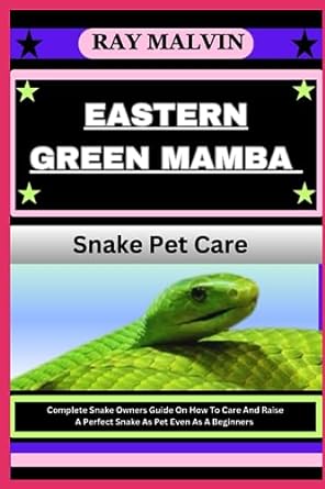 Eastern Green Mamba Snake Pet Care Complete Snake Owners Guide On How To Care And Raise A Perfect Snake As Pet Even As A Beginners