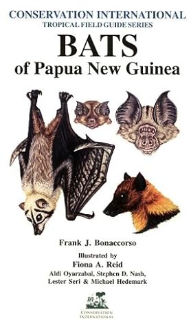 bats of papua new guinea 1st edition frank j bonaccorso 1881173267, 978-1881173267