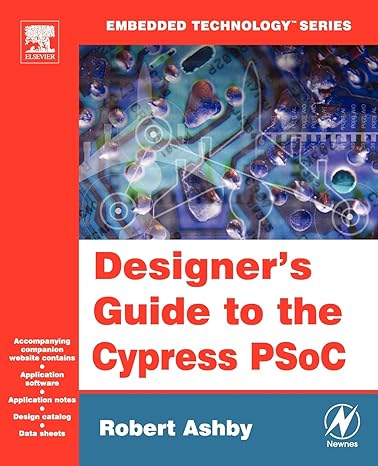 designers guide to the cypress psoc 1st edition robert ashby 0750677805, 978-0750677806