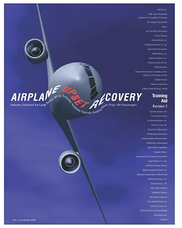 Airplane Upset Recovery Training Aid