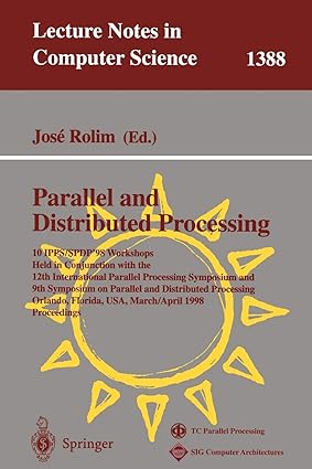 parallel and distributed processing 1998th edition jose rolim 3540643591, 978-3540643593