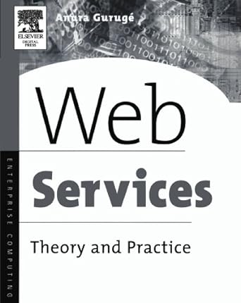 web services theory and practice 1st edition anura guruge 1555582826, 978-1555582821