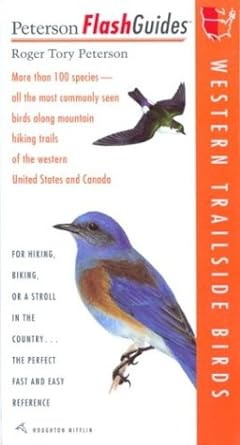 petersons flashguides western trailside birds 1st edition roger tory peterson institute 0395792894,