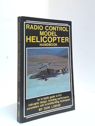 radio control model helicopter handbook 1st edition don lodge 0830615091, 978-0830615094