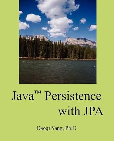 java persistence with jpa 1st edition daoqi yang 1432755854, 978-1432755850