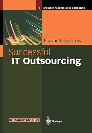 successful it outsourcing 1st edition elizabeth sparrow 1447111141, 978-1447111146