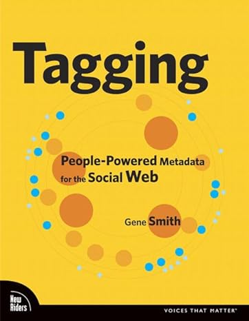 tagging peoplepowered metadata for the social web 1st edition gene smith 0321529170, 978-0321529176
