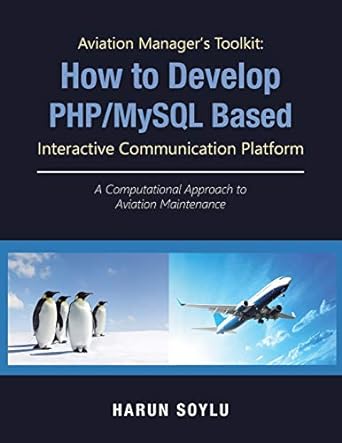 aviation managers toolkit how to develop php/mysql based interactive communication platform a computational