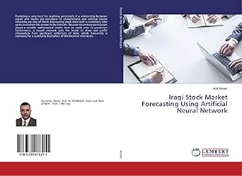 iraqi stock market forecasting using artificial neural network 1st edition araf akram 3330076216,