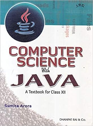 a textbook of computer science with java for class 12 1st edition sumita arora b091sqb4v6