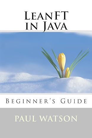 leanft in java beginners guide 1st edition mr paul watson 1539134016, 978-1539134015