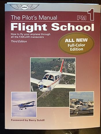 the pilots manual flight school how to fly your airplane through all the far/jar maneuvers 1st edition