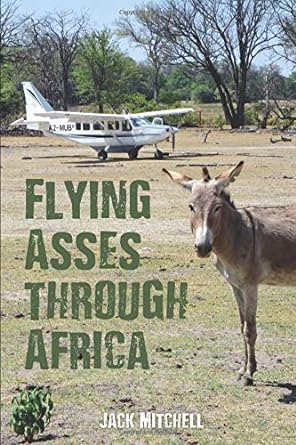 flying asses through africa 1st edition jack mitchell 1520119011, 978-1520119014