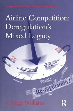 airline competition deregulations mixed legacy 1st edition george williams 113827397x, 978-1138273979