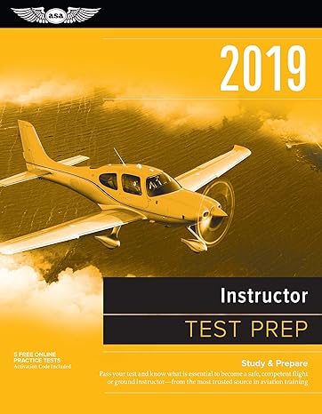 instructor test prep 2019 study and prepare pass your test and know what is essential to become a safe