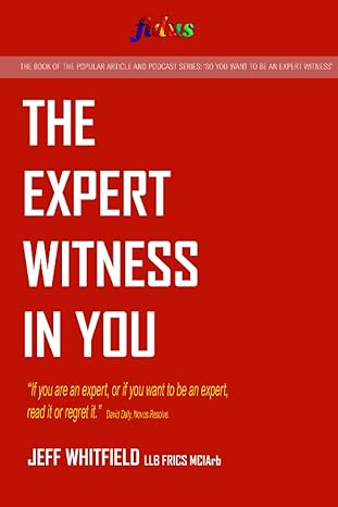 the expert witness in you 1st edition jeffery whitfield b09kn7y8sn, 979-8756432749