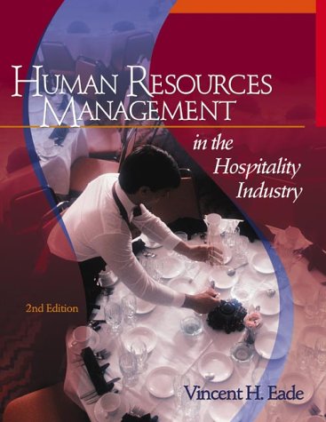 human resources management in the hospitality industry 2nd edition vincent h eade 1890871206, 9781890871208