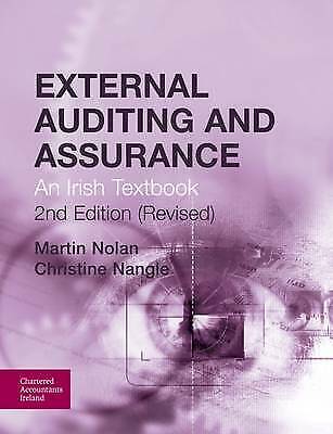 external auditing and assurance an irish textbook 2nd revised edition martin nolan, christine nangle