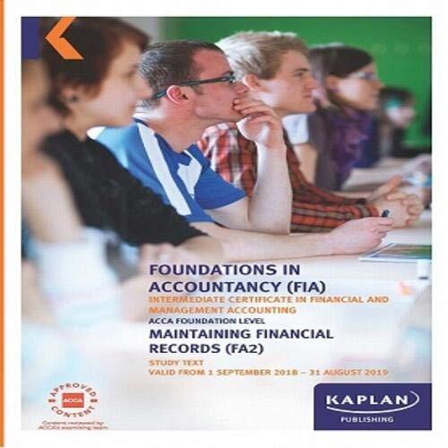 foundations in accountancy fia intermediate certificate in financial and management accounting acca