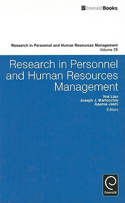 research in personnel and human resources management 1st edition hui liao 0857241257, 9780857241252