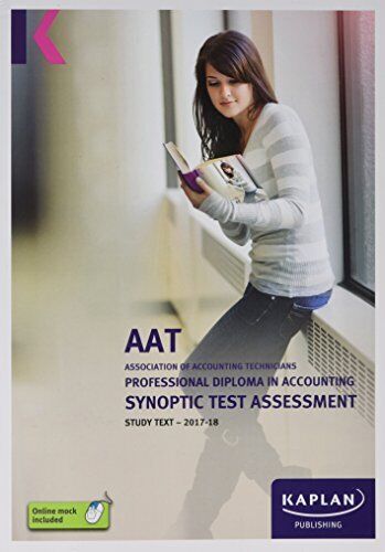 aat association of accounting technicians professional diploma in accounting synoptic test assessment study