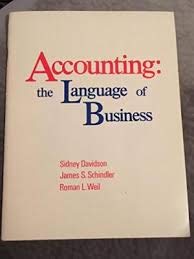 accounting the language of business 10th edition sydney davidson, james s schindler roman l weil 0913878588,