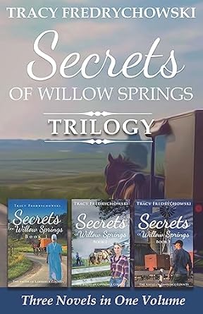 secrets of willow springs trilogy amish mystery series three novels in one volume  tracy fredrychowski