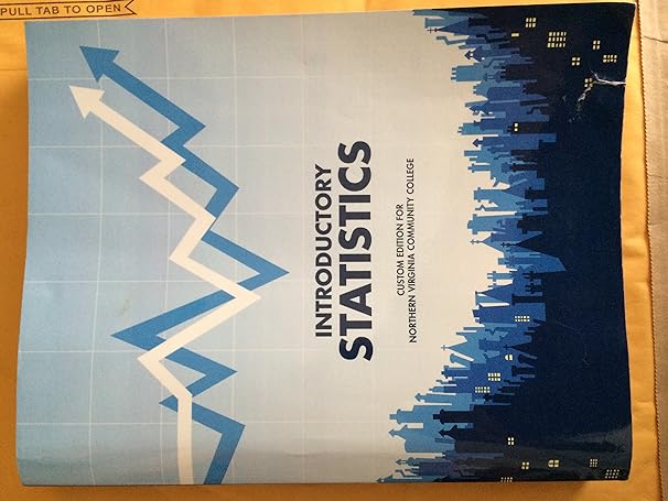 introductory statistics   for northern virginia community college 9th edition neil a weiss 1269618377,