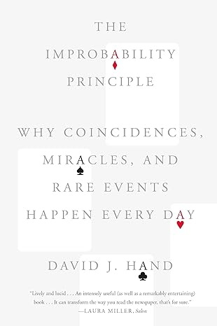 improbability principle 1st edition david j hand 0374535000, 978-0374535001