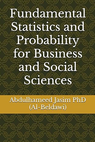 fundamental statistics and probability for business and social sciences 1st edition dr abdulhameed a jasim