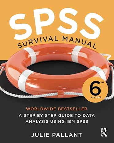 spss survival manual 6th edition julie pallant 1760291951, 978-1760291952
