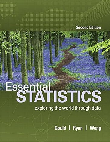 essential statistics plus mystatlab with pearson etext access card package by rob gould 1st edition rob gould
