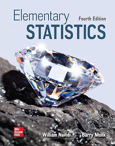 corequisite workbook for elementary and essential statistics 4th edition william navidi ,barry monk