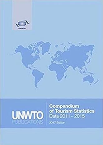 compendium of tourism statistics 2017th edition world tourism organization 9284418437, 978-9284418435