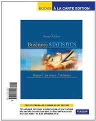 business statistics books a la   business statistics carte edition paul f velleman norean sharpe paul