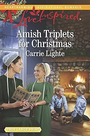 amish triplets for christmas  carrie lighte 0373214480, 978-0373214488